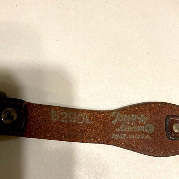 Leather  unisex belt  main image 2